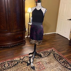 🖤 Floral and Leopard Skirt!! 🖤